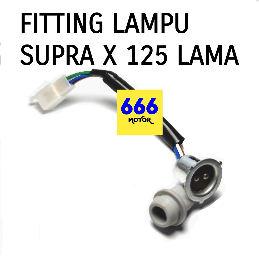 FITTING LAMPU COB LAMPU SUPRA X 125 LAMA