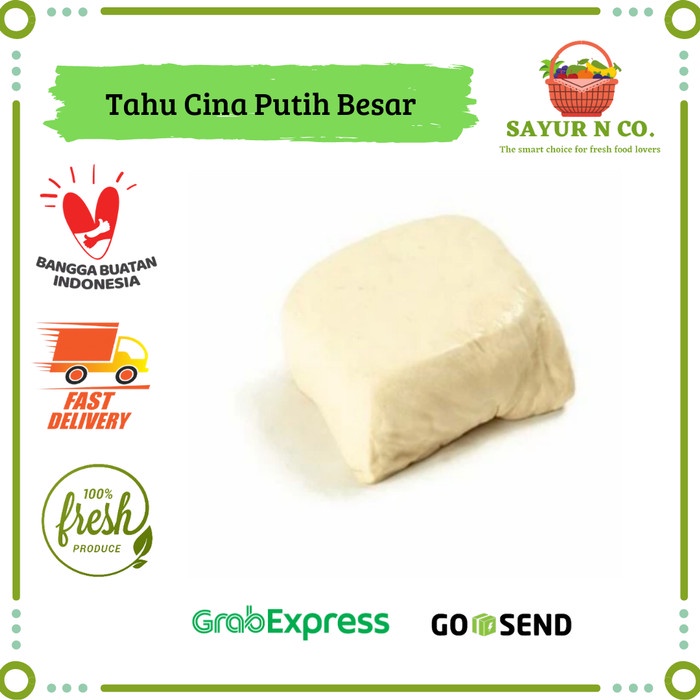 

Tahu Cina Putih Besar - Tahu Sutra 1 PCS | Sayur N Co Bekasi