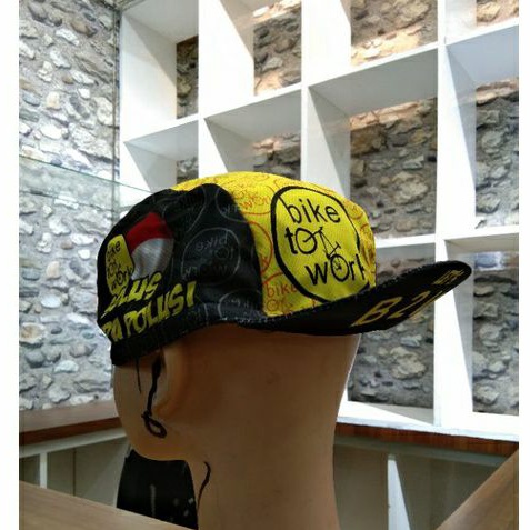 topi santai bersepeda