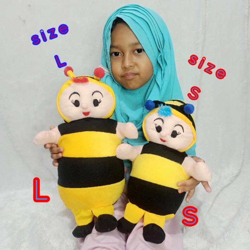 Boneka lebah haci S honey bee murah