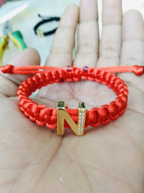 Gelang inisial alphabet gelang huruf