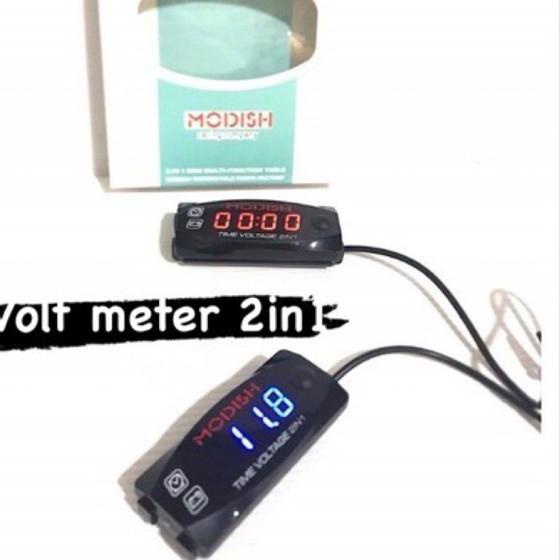 VOLT METER WATERPROOF VOLT METER 3 IN 1 3in1, VOLT METER AKI , PENGUKUR DAYA AKI