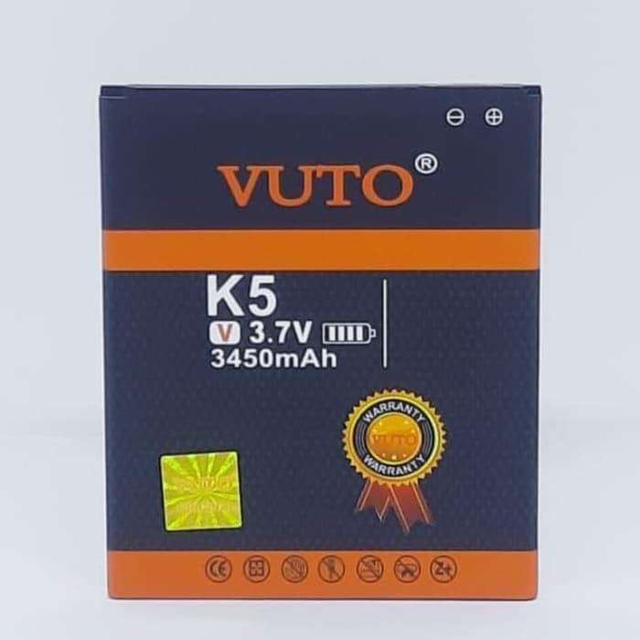 Double Power Battery Batre Baterai Vuto Lenovo K5 K5 plus A6020 BL259