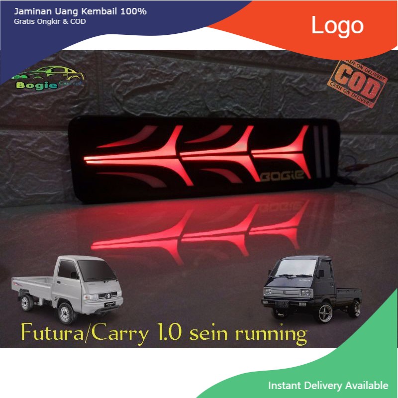 LAMPU REM LAMPU LED VARIASI MOBIL PICKUPFUTURA - CARRY 1.0 LED VARIASI CUSTOM / SEIN RUNNING