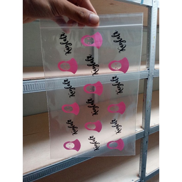 

plastik klip 25 x 35 sablon custom 2 warna