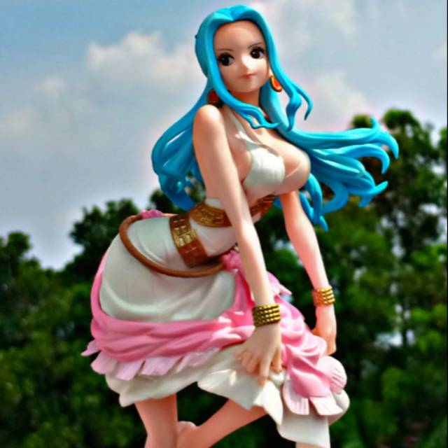 GNG Glitter & Glamours Figure Nefertari Vivi BIB Original Banpresto Asver One Piece Figure