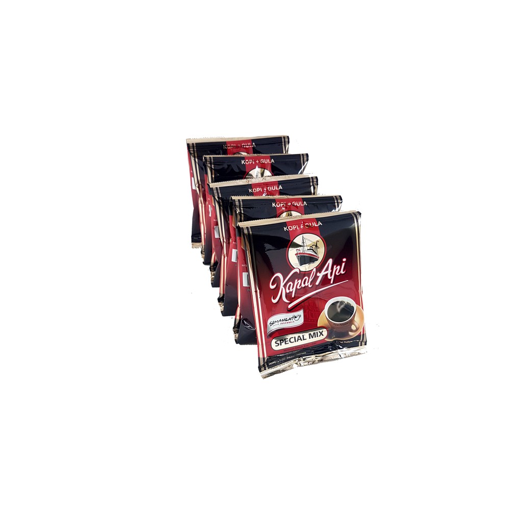 

Kapal Api Special Mix Kopi Gula - Netto 10 bks x 25 gr