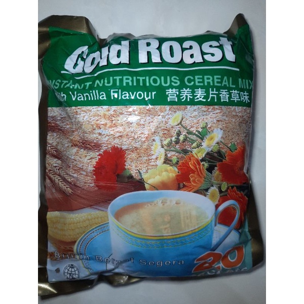 

Gold Roast. Sereal rasa Vanila. Import Singapore.