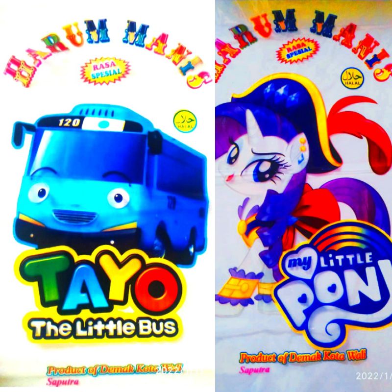 

PLASTIK HARUM MANIS GAMBAR TAYO DAN KUDA PONY