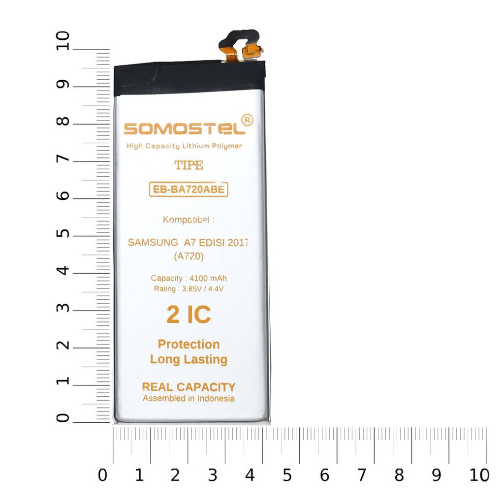 Somostel - EB BA720ABE Samsung A7 Edisi 2017 A720 Batre Batrai Baterai