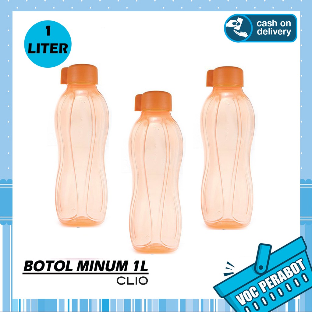 BOTOL MINUM CLIO KAPASITAS 1000ML / 1 LITER - PERABOT