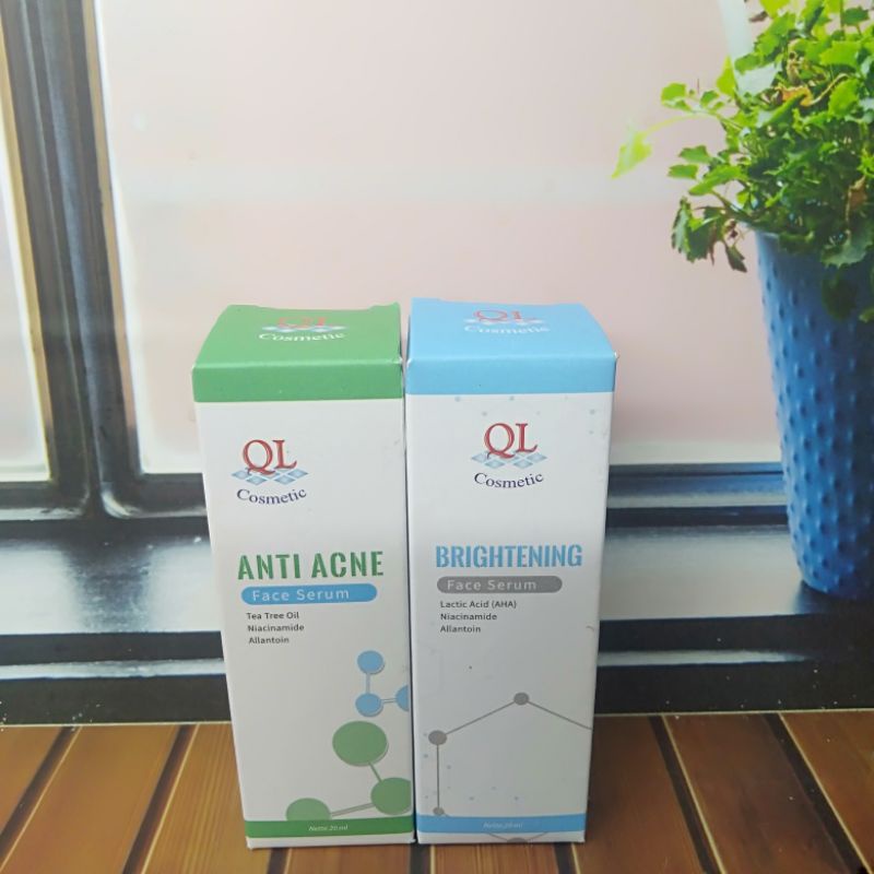 QL Anti Acne Face Serum+Brightening // Serum QL Anti Acne + Brightening