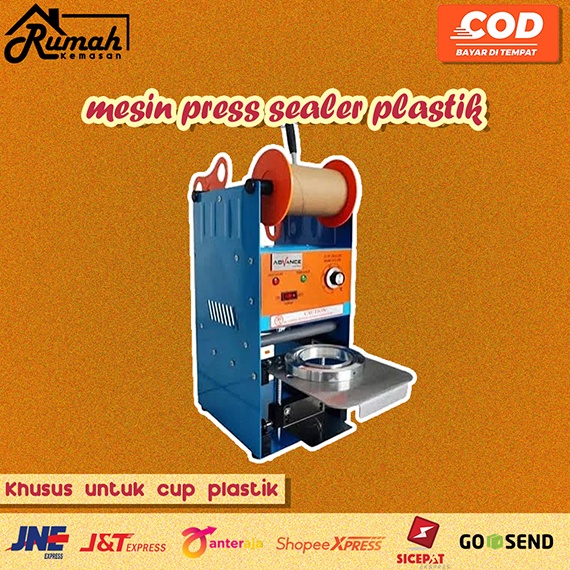 MESIN PRESS CUP PLASTIK MESIN SEALER MESIN PRESS MURAH