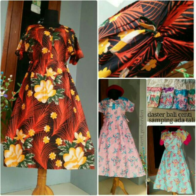 Daster dress tali samping