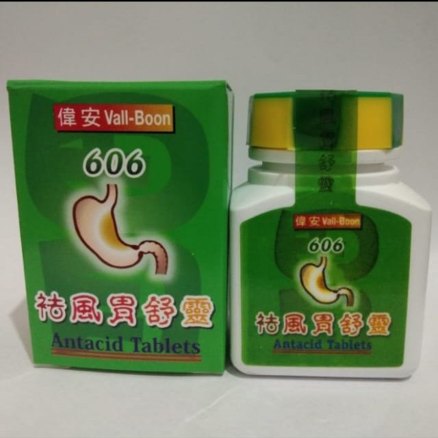 ANTACID TABLETS - 606 OBAT MAAG KRONIS - ASAM LAMBUNG HERBAL MANJUR TERBARU