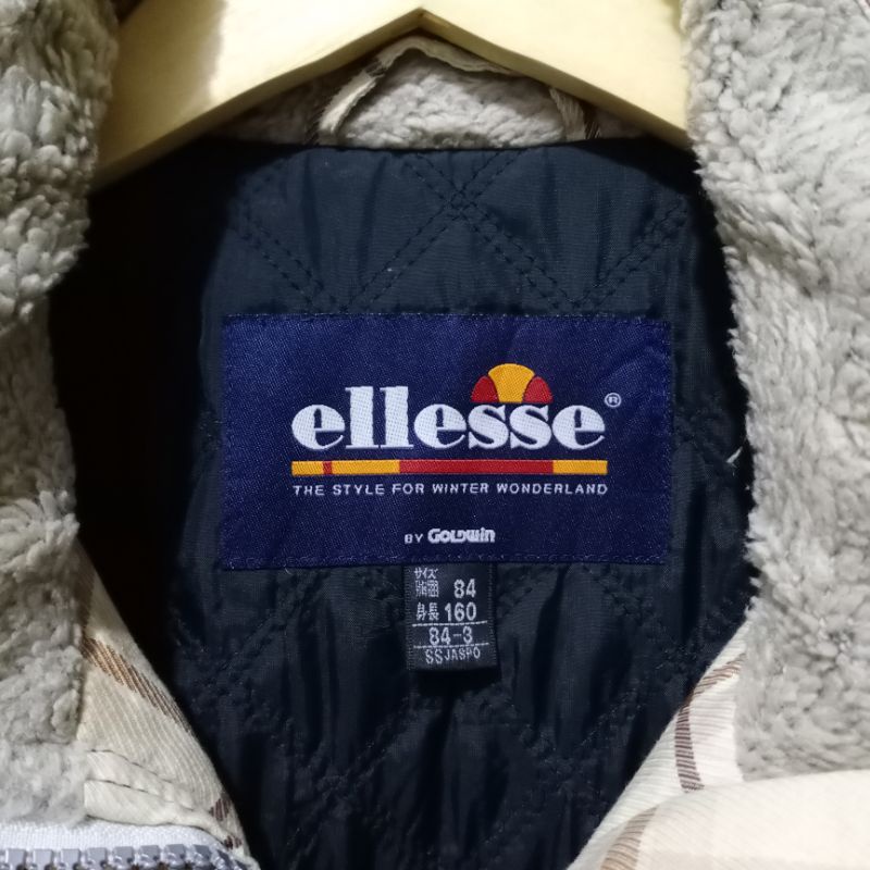 ellesse checked vintage