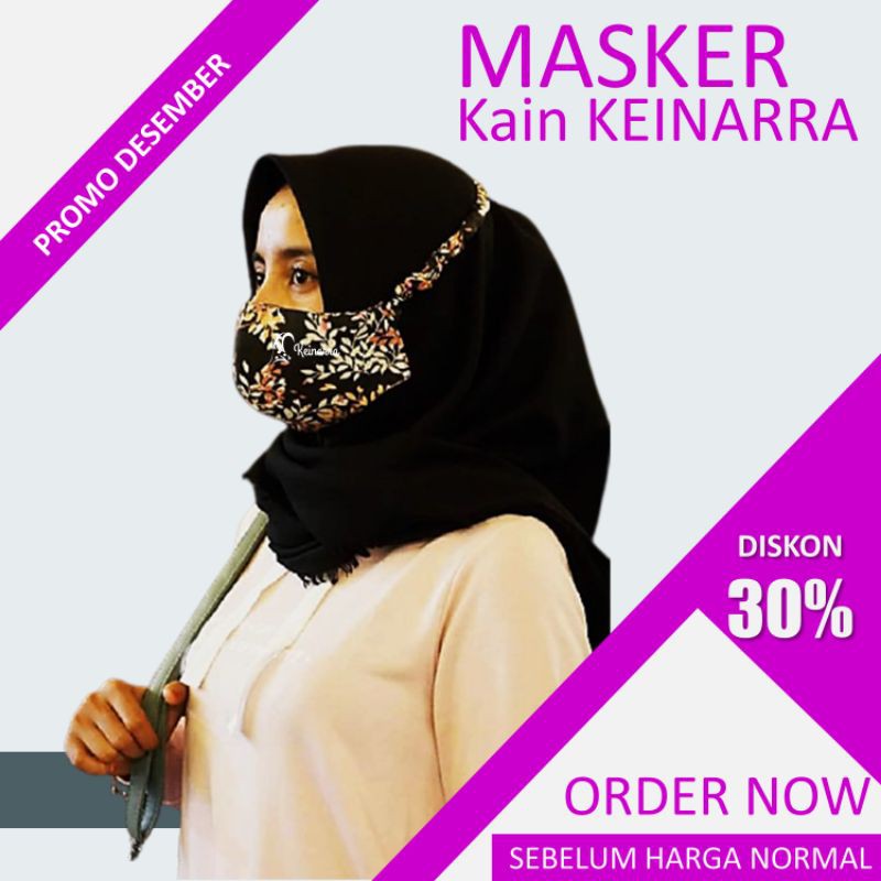 Masker scuba hijab-masker scuba-konektor masker-masker medis hijab-masker hijab motif