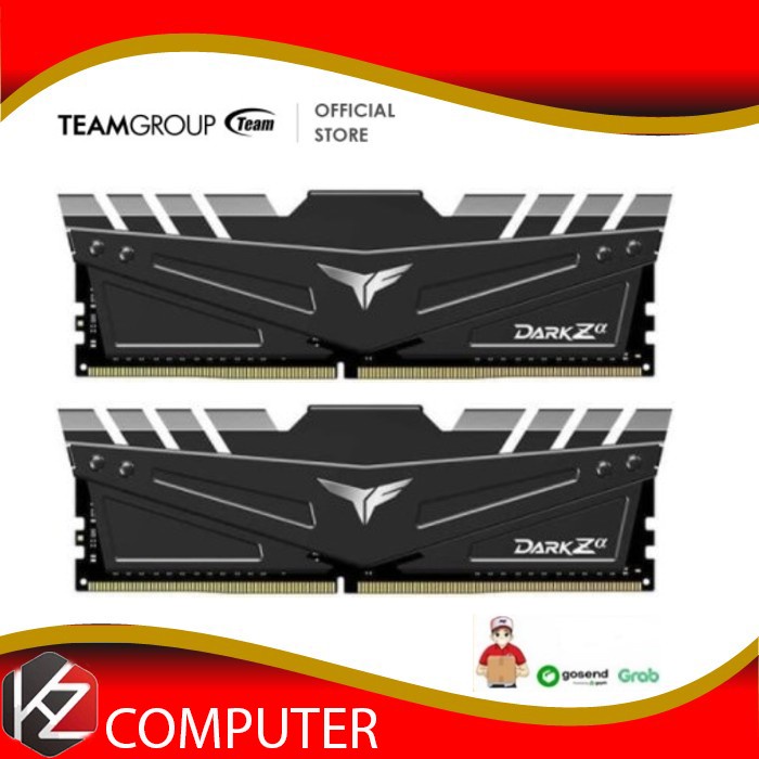 Memory Team Dark Za DDR4 8X2 16GB PC 3200 Black