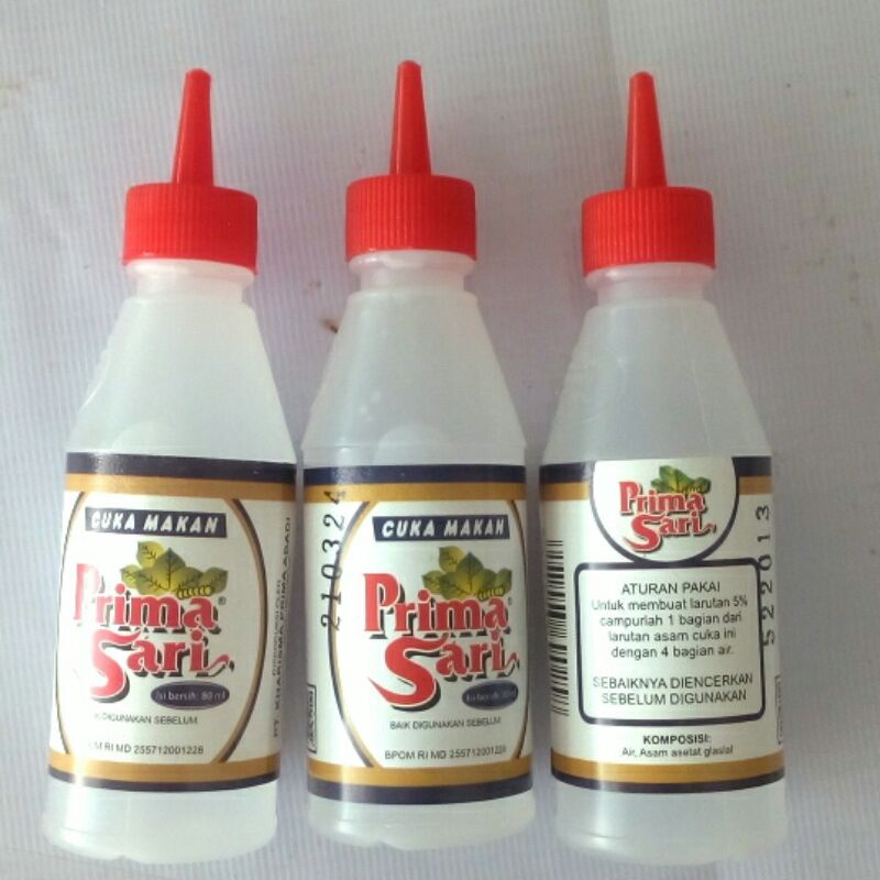 

Cuka Makan Meja Prima Sari 80 ml