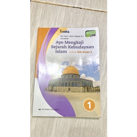 

SKI Sejarah Kebudayaan Islam Kelas 10 X Nur Hadi Erlangga Kurikulum Madrasah 2019