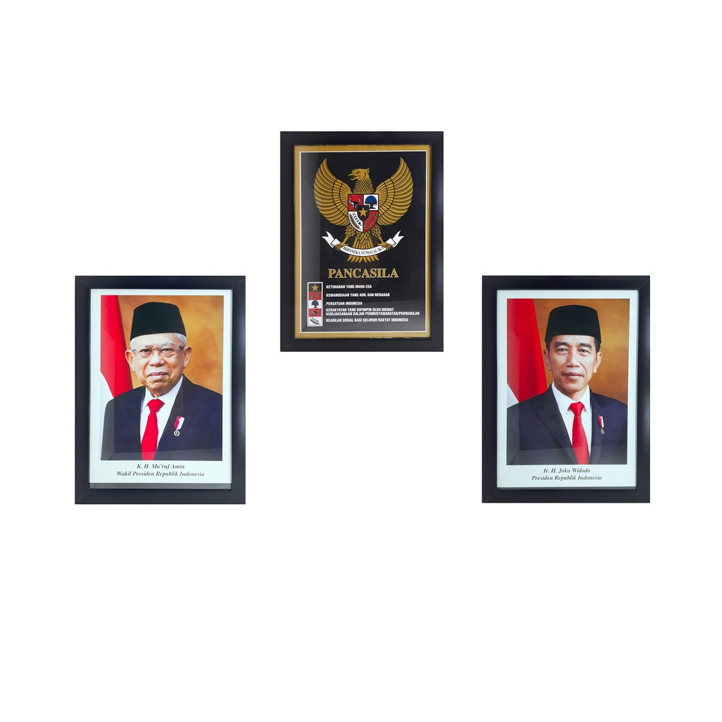 Foto Presiden Dan Wakil Presiden Poster Presiden Shopee Indonesia