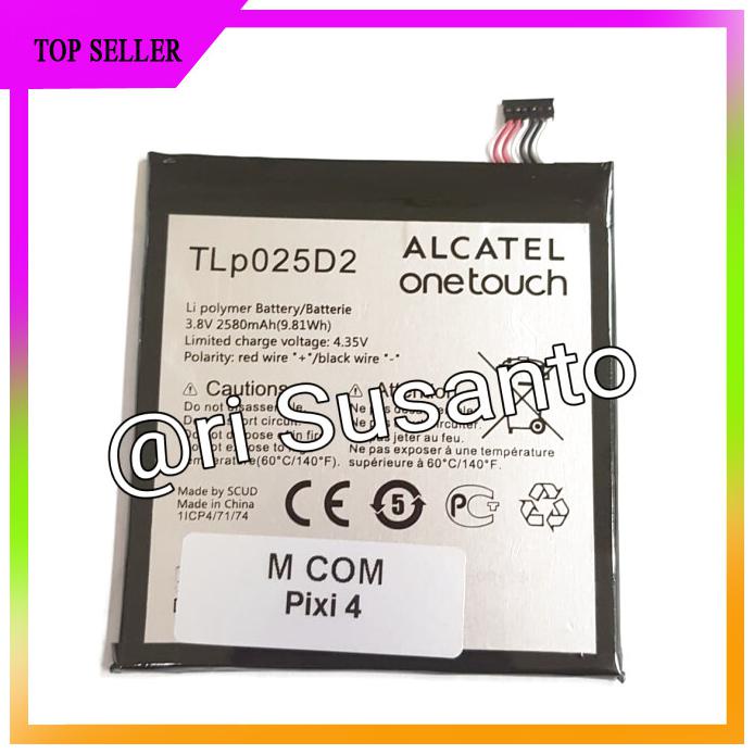 ACC HP BATERAI ALCATEL ONETOUCH PIXI 4 TLP025D2 TLP025DC ORI