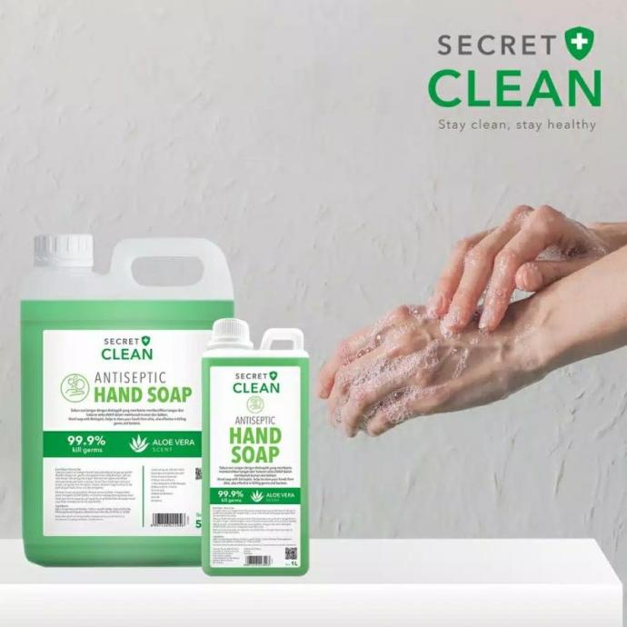 Hand Soap Antiseptic Secret Clean 5 liter