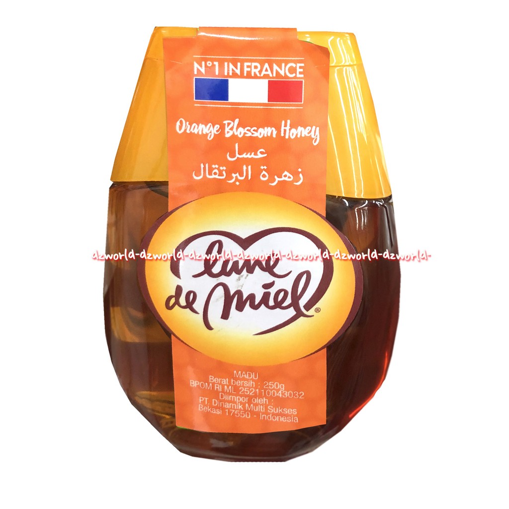 Lune de Miel Madu 250gr Acacia Honey No. 1 in France Madu