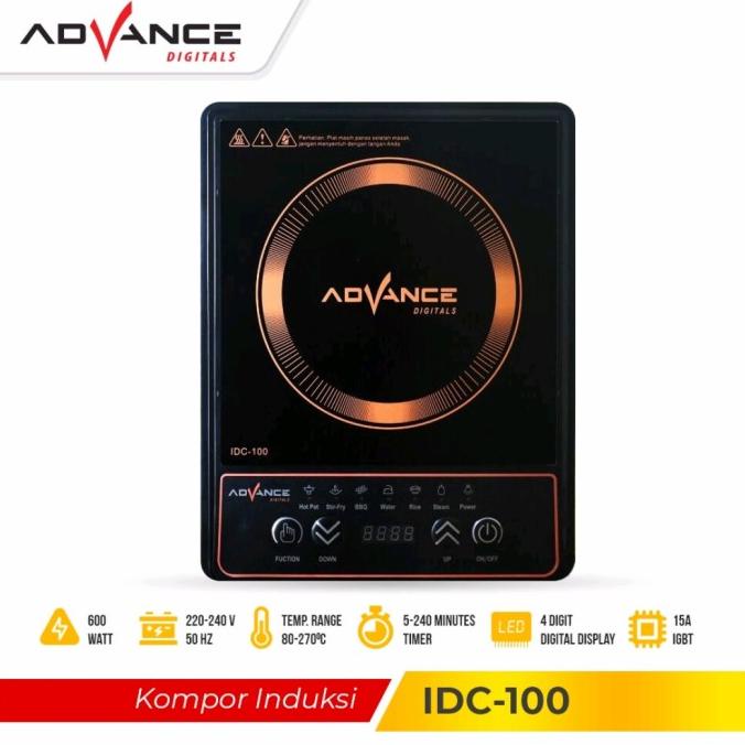 TERBARU kompor listrik induksi advance idc 100 idc100