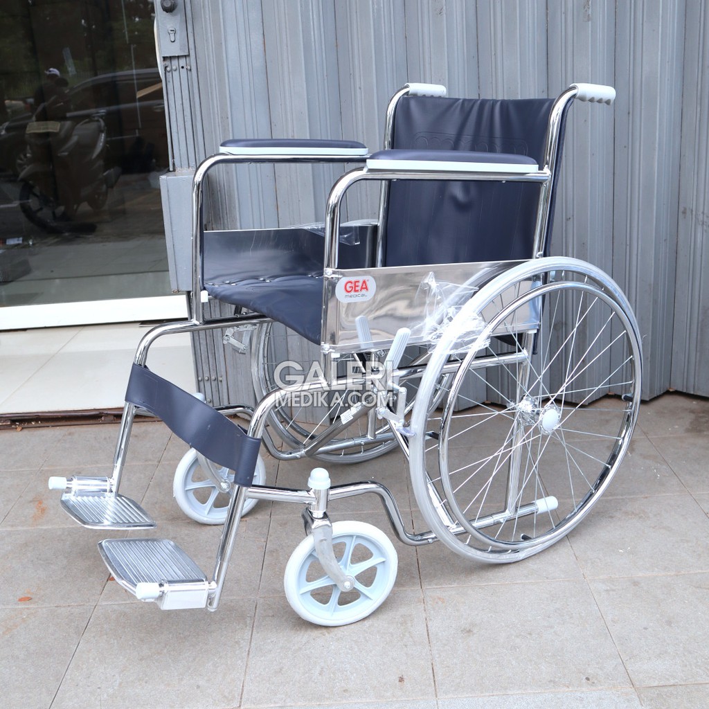 Kursi Roda GEA FS871 / FS-871 / FS 871 Wheelchair- Kursi Roda Standar Rumah Sakit