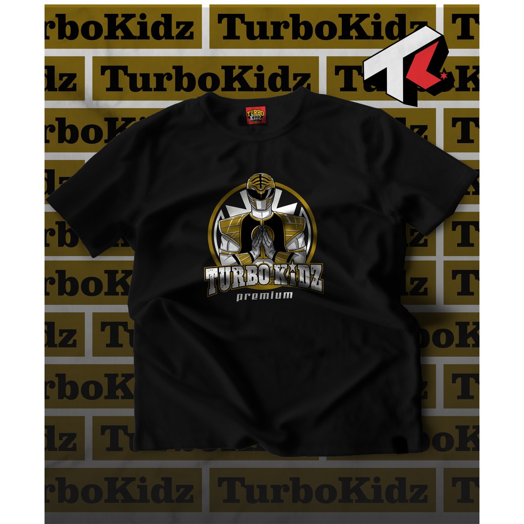 Kaos anak karakter/TurboKidz/power rangers