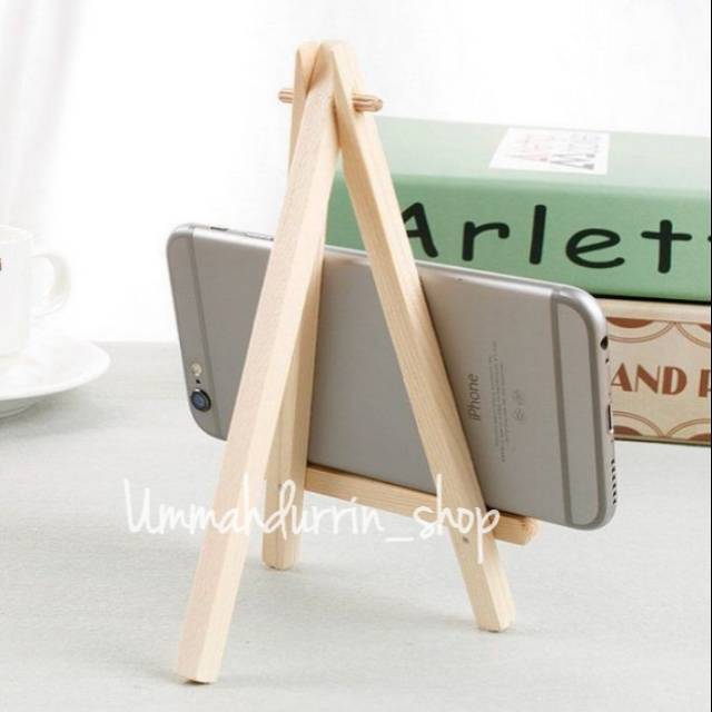 

WOODEN TRIPOD EASEL KAYU MINI STANDING BINGKAI FOTO TRIPOT POTO KAKI 3 PAPAN TULIS MENU
