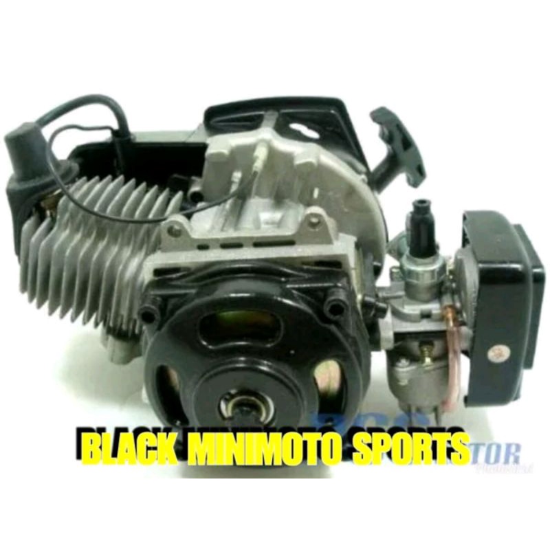 Mesin Engine Motor Mini GP ZK 44mm 50cc 2 Tak Complete - Mesin SPRAYER PERTANIAN Custom Sejenis