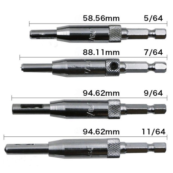 Mata Bor Engsel Pintu Jendela Laci Self Centering Drill Bits *MB62