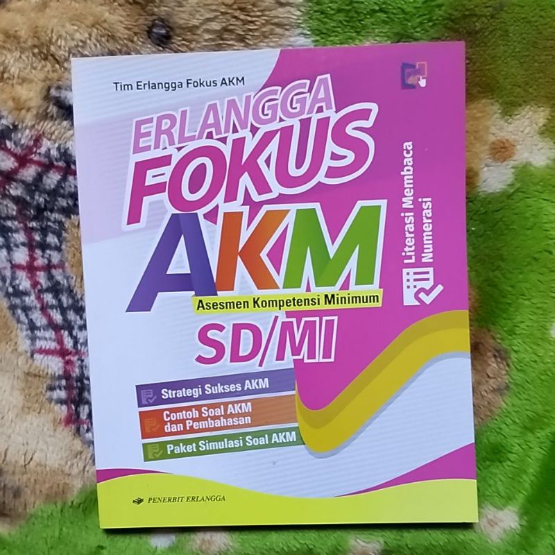 ORIGINAL BUKU ERLANGGA FOKUS AKM SD/MI