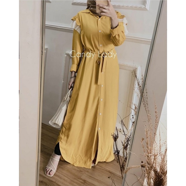 W-V WEVY DRESS WOLFIS || DRESS WANITA PREMIUM