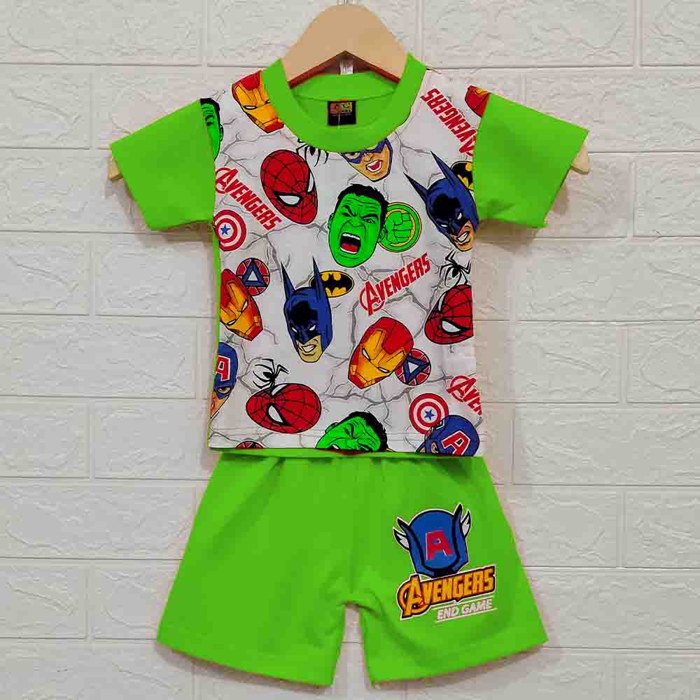 MKids88 - Baju Setelan KAOS Anak / Bayi Avenger