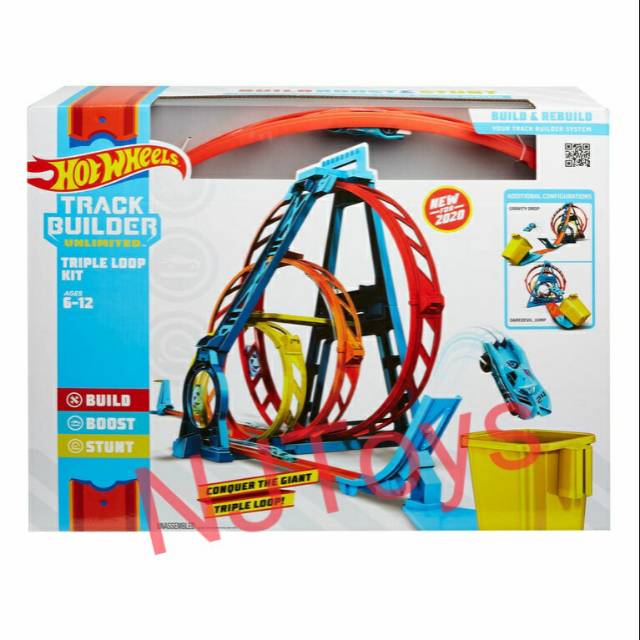 Jual Hot Wheels Unlimited Triple Loop 
