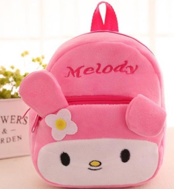 Tas sekolah anak ransel boneka karakter kartun school bag helokitty