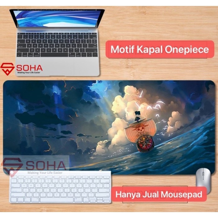 AK-02 Tatakan Mouse pad Gaming Deskmat Deskpad Design Bagus dan Warna Cerah Tatakan Keyboard Laptop Mouse Meja Kerja Mousepad Kualitas Bagus