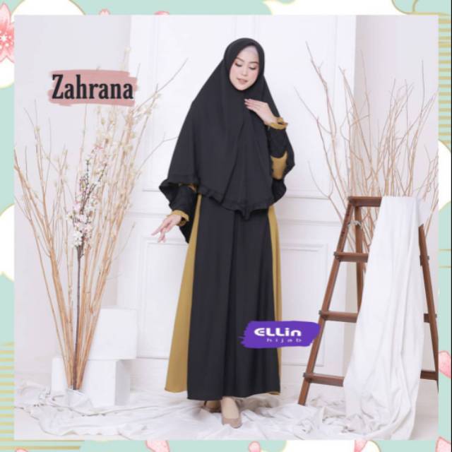 Zahrana set khimar by elin hijab