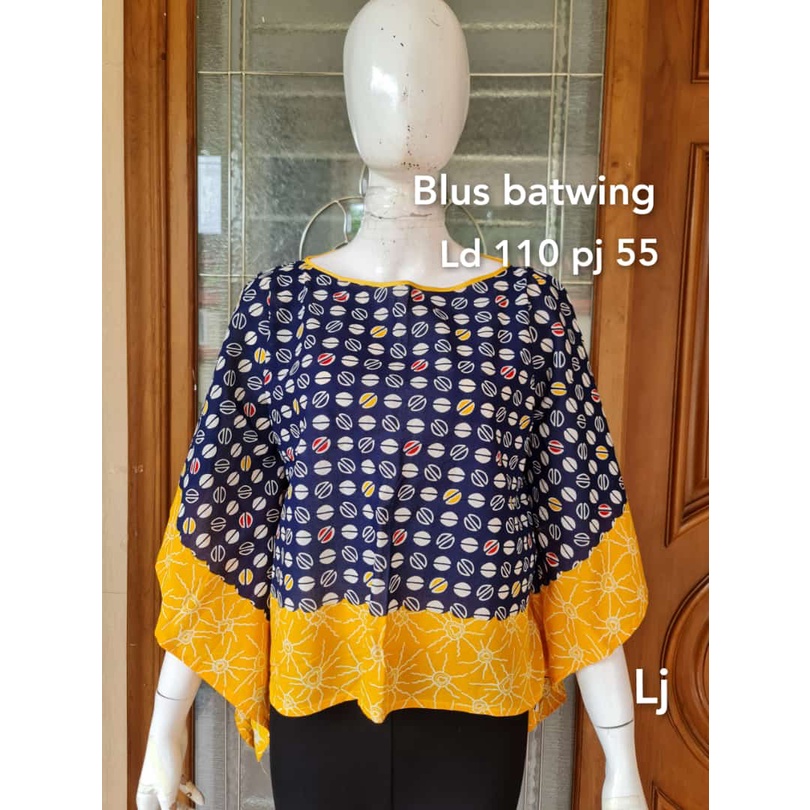 Blus parisa #2 matt katun paris  batik solo atasan modern