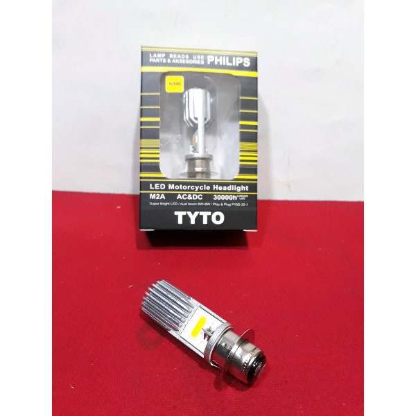 GOOD lampu depan LED bohlam depan LED MOTOR kuning bebek matic universal mio mx vega fino x ride