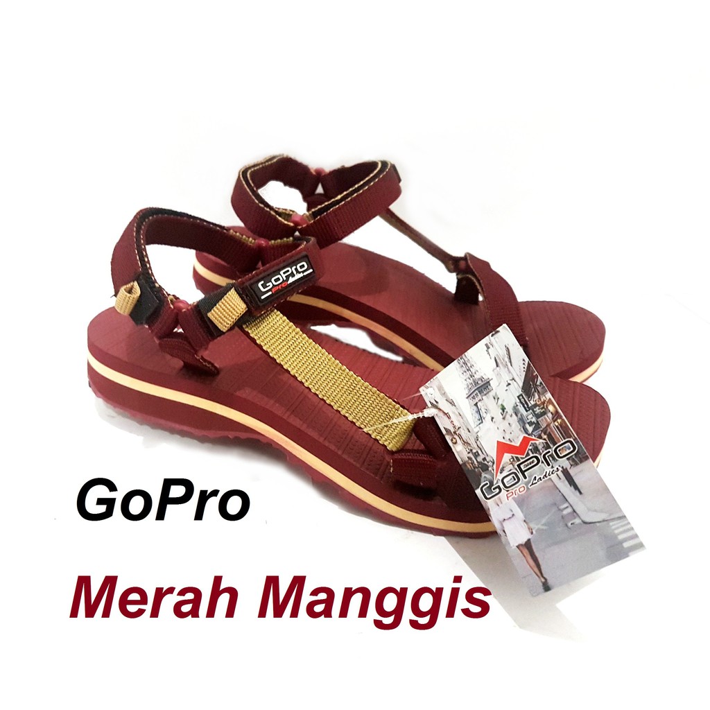  GoPro  Sandal  Gunung  Wanita Ayu banyak warna Sendal gunung  