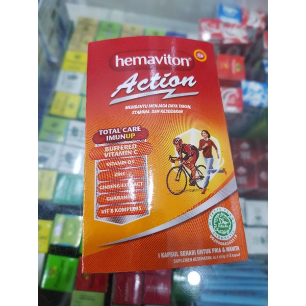 Hemaviton Action / Suplemen Kesehatan / Multivitamin dan Mineral