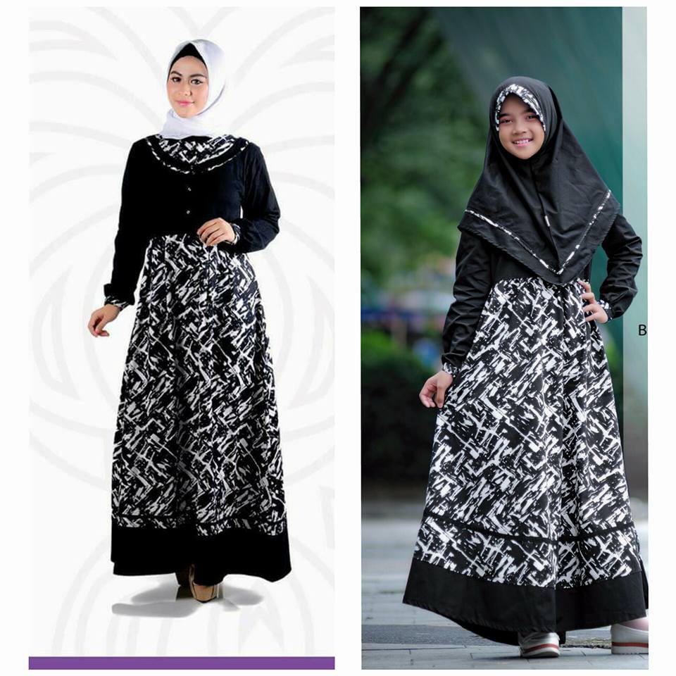 COUPLE GAMIS RAUNA  / RK - 16 / FASHION MUSLIM