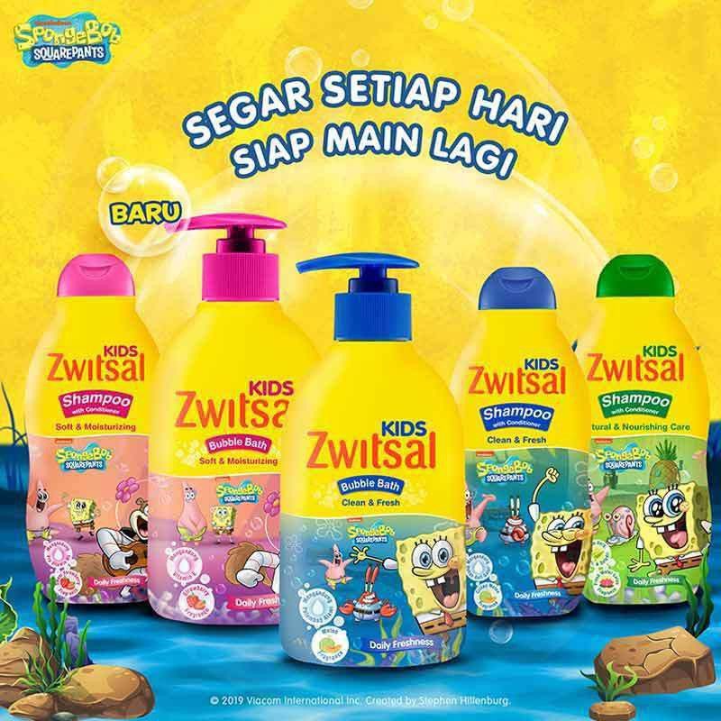 ♥BabyYank♥ Zwitsal Kids 2in 1 Hair &amp; Body Wash / Baby Bath / Bubble Bath / Sabun Mandi Anak