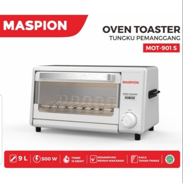 Maspion Oven Toaster 9 Liter MOT 901 S