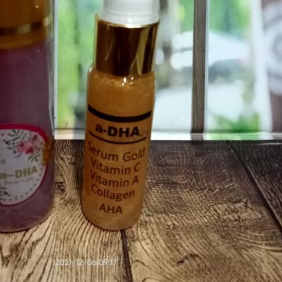 { paket } serum a dha gold & toner a dha gold