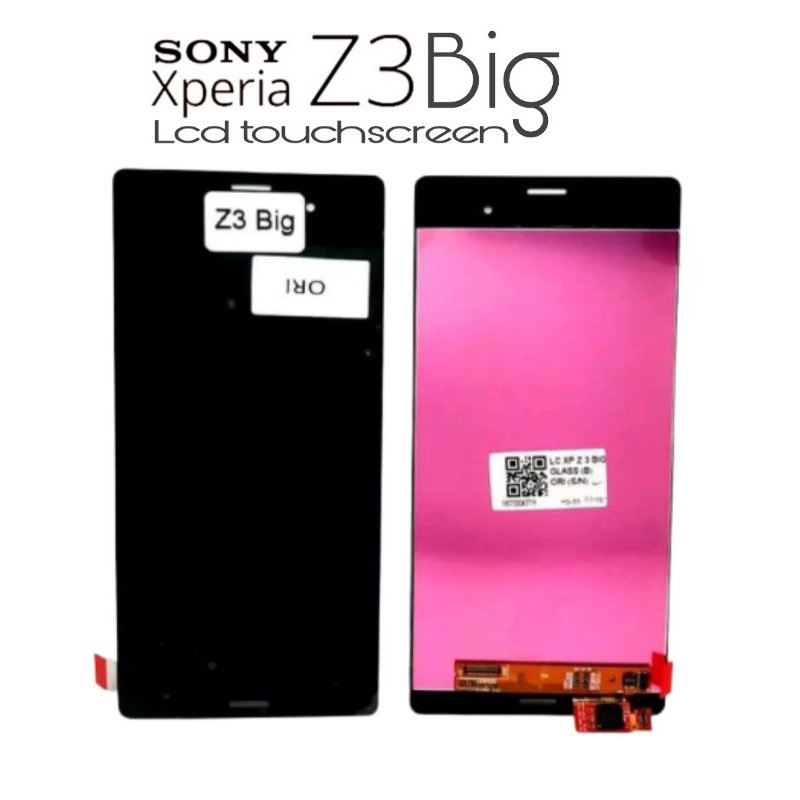 Lcd touchscreen Sony xperia z3 big D6603 D6653 D6643 fullset
